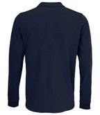 SOL'S Unisex Prime Long Sleeve Piqué Polo Shirt | French Navy