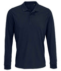 SOL'S Unisex Prime Long Sleeve Piqué Polo Shirt | French Navy