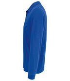 SOL'S Unisex Prime Long Sleeve Piqué Polo Shirt | Royal Blue