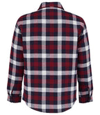 SOL'S Unisex Noah Padded Overshirt | Medium Burgundy