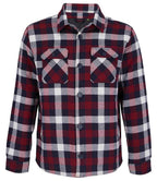 SOL'S Unisex Noah Padded Overshirt | Medium Burgundy