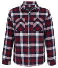 SOL'S Unisex Noah Padded Overshirt | Medium Burgundy