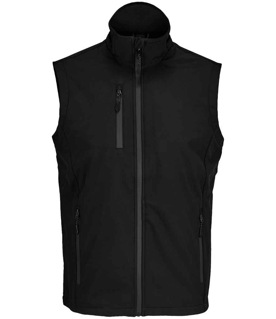 SOL'S Unisex Falcon 3-in-1 Soft Shell Jacket | Black