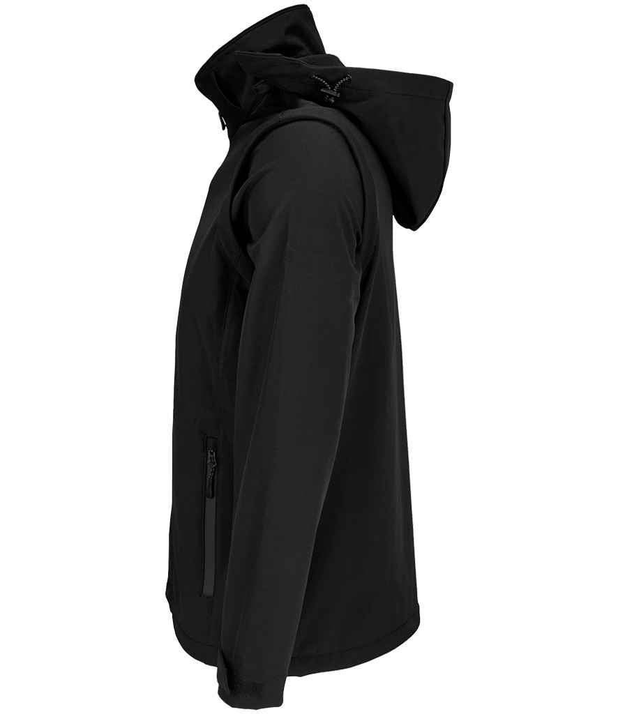 SOL'S Unisex Falcon 3-in-1 Soft Shell Jacket | Black