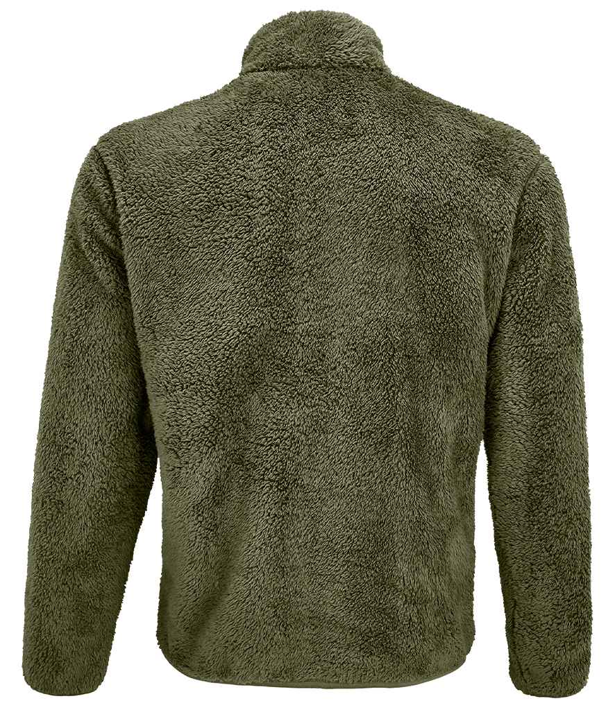 SOL'S Unisex Finch Fluffy Jacket | Army