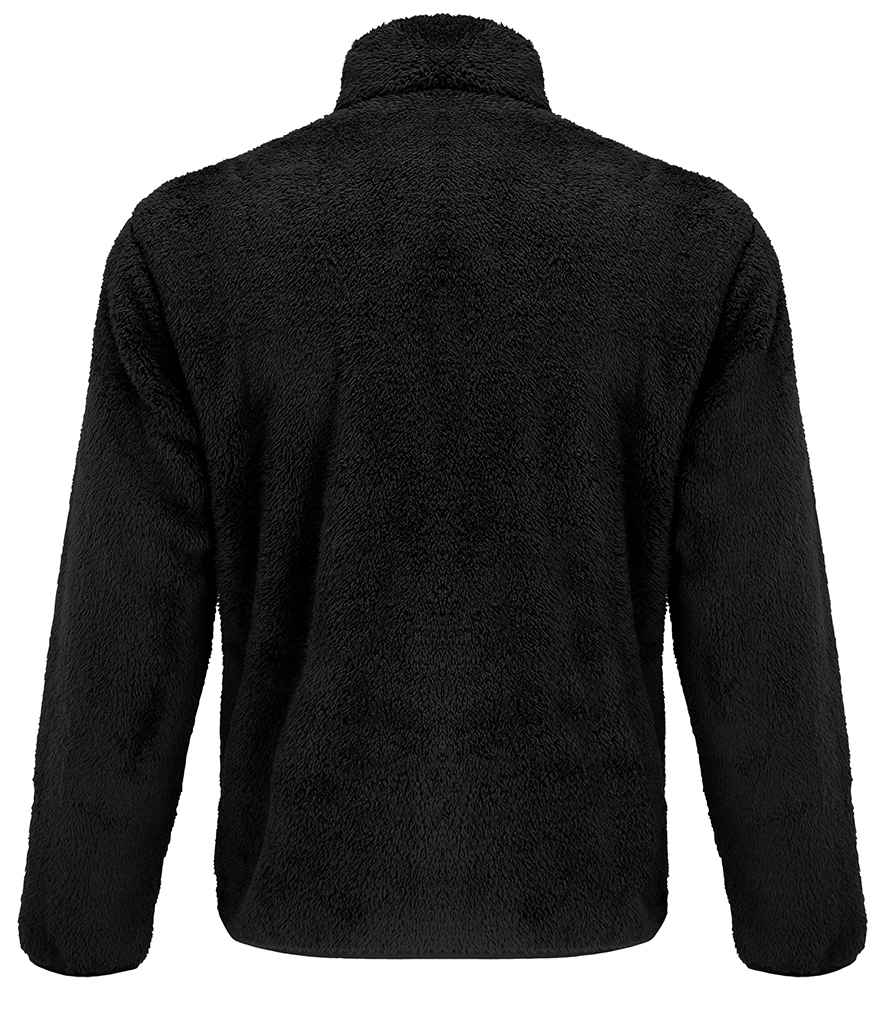 SOL'S Unisex Finch Fluffy Jacket | Black