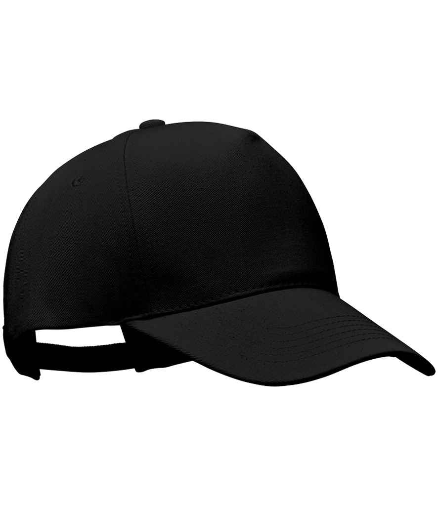 SOL'S Seoul 5 Panel Cap | Black