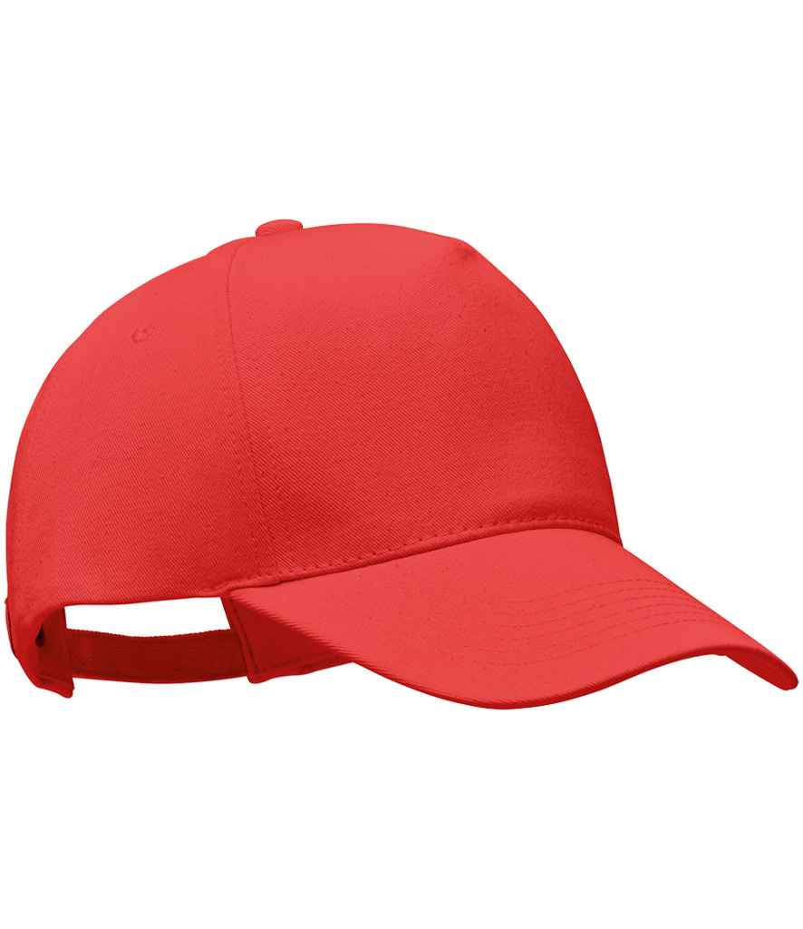 SOL'S Seoul 5 Panel Cap | Red