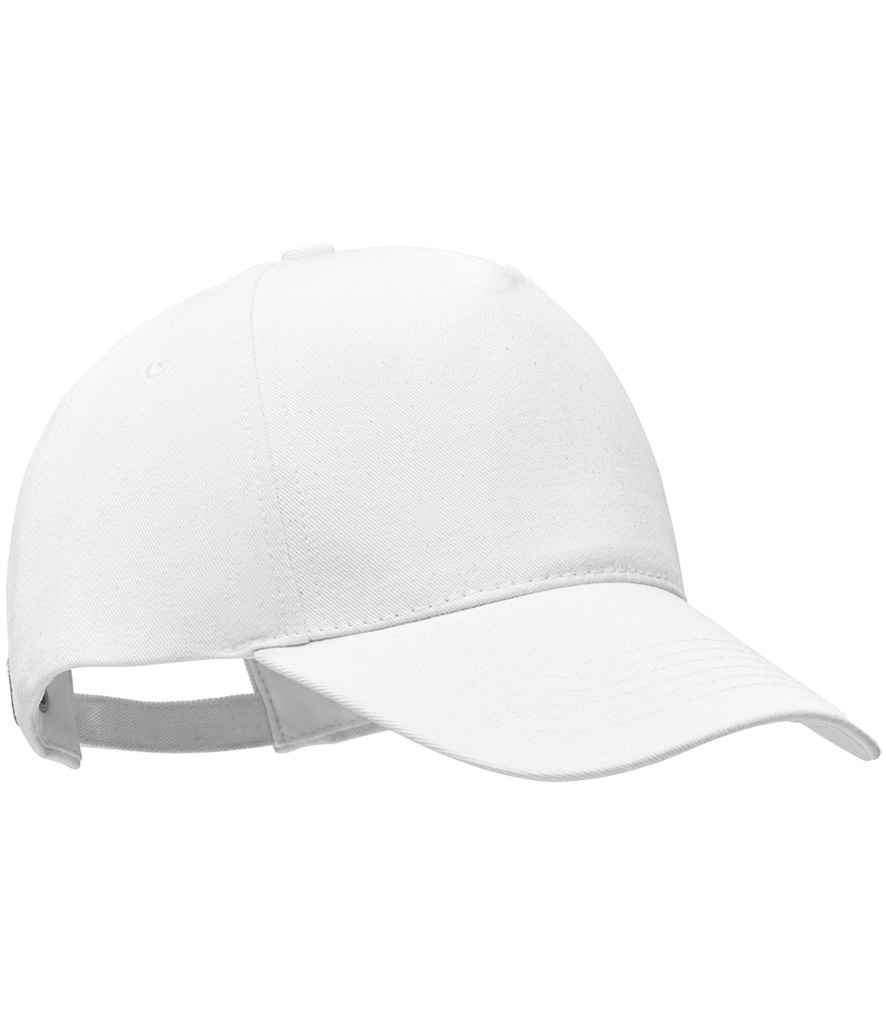 SOL'S Seoul 5 Panel Cap | White