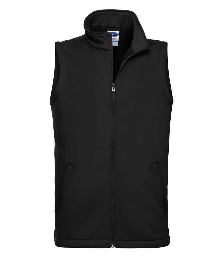 Russell Smart Soft Shell Gilet | Black