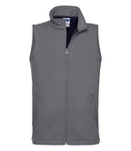 Russell Smart Soft Shell Gilet | Convoy Grey
