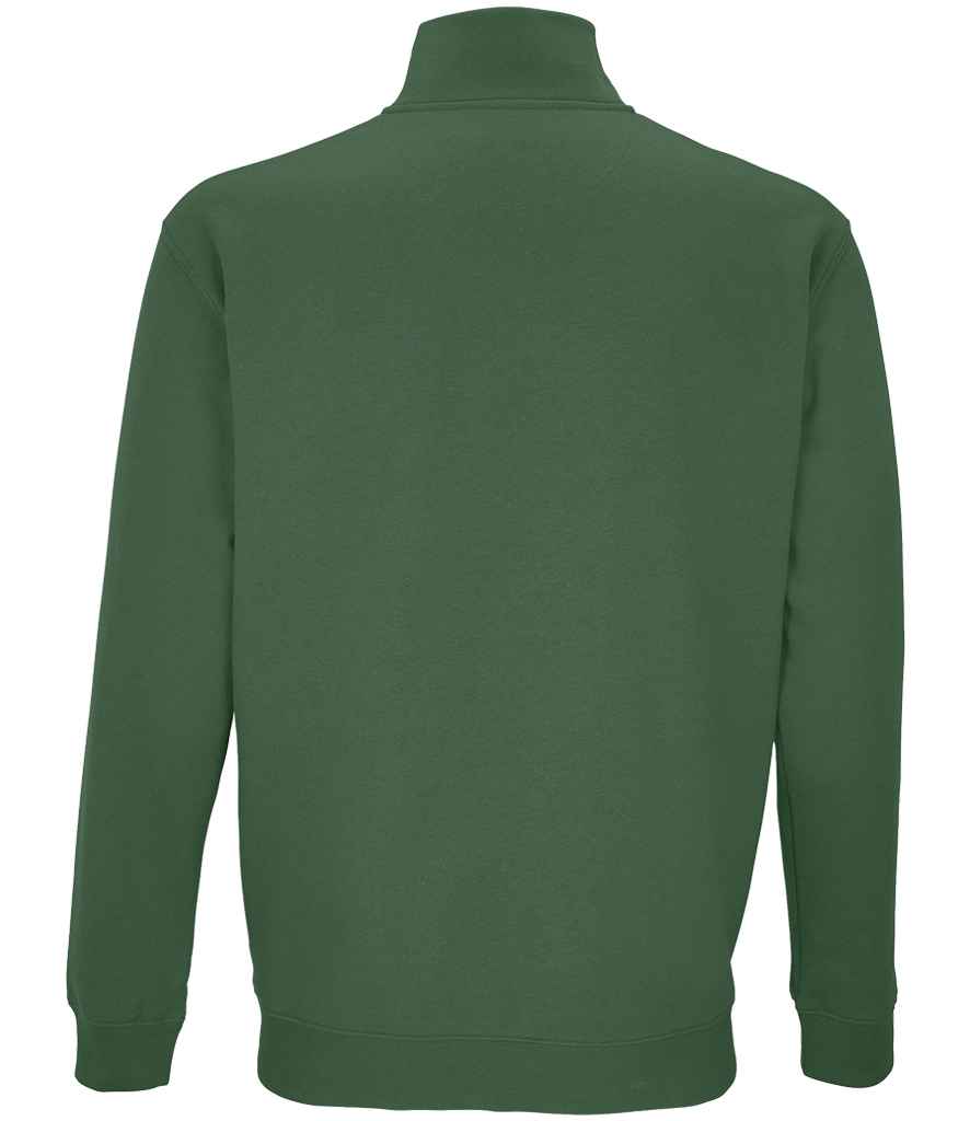 SOL'S Unisex Conrad 1/4 Zip Sweatshirt | Bottle Green