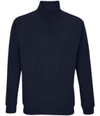 SOL'S Unisex Conrad 1/4 Zip Sweatshirt | French Navy