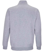 SOL'S Unisex Conrad 1/4 Zip Sweatshirt | Grey Marl