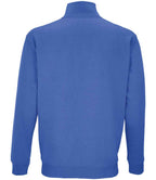 SOL'S Unisex Conrad 1/4 Zip Sweatshirt | Royal Blue