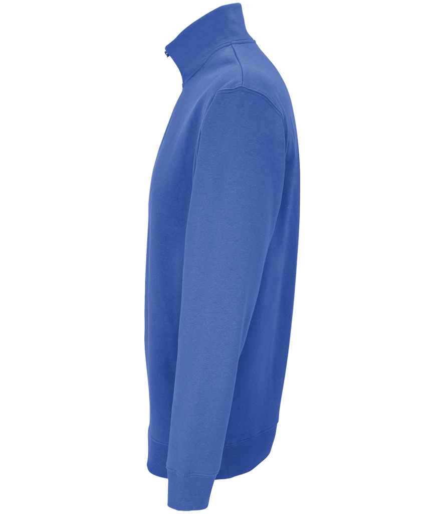 SOL'S Unisex Conrad 1/4 Zip Sweatshirt | Royal Blue