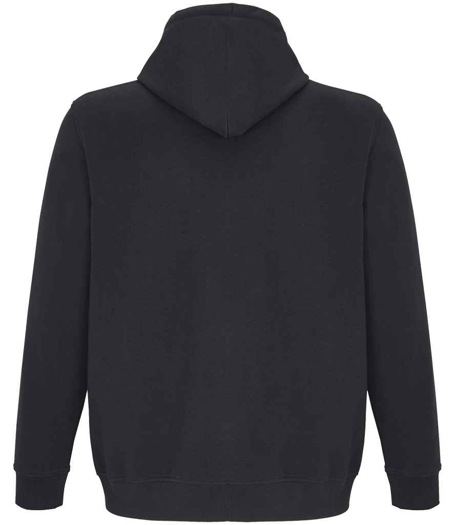 SOL'S Unisex Calipso Eco-Friendly Full Zip Hoodie | Black