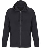 SOL'S Unisex Calipso Eco-Friendly Full Zip Hoodie | Black