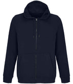 SOL'S Unisex Calipso Eco-Friendly Full Zip Hoodie | French Navy