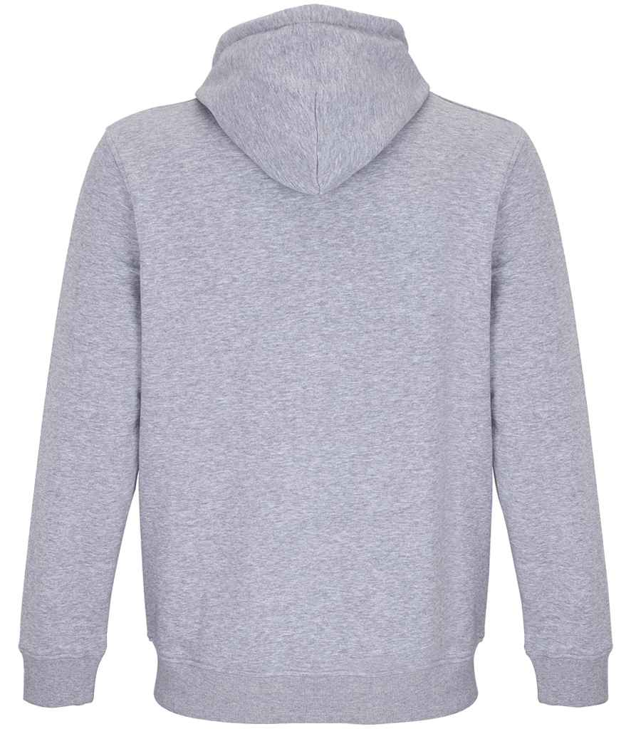 SOL'S Unisex Calipso Eco-Friendly Full Zip Hoodie | Grey Marl