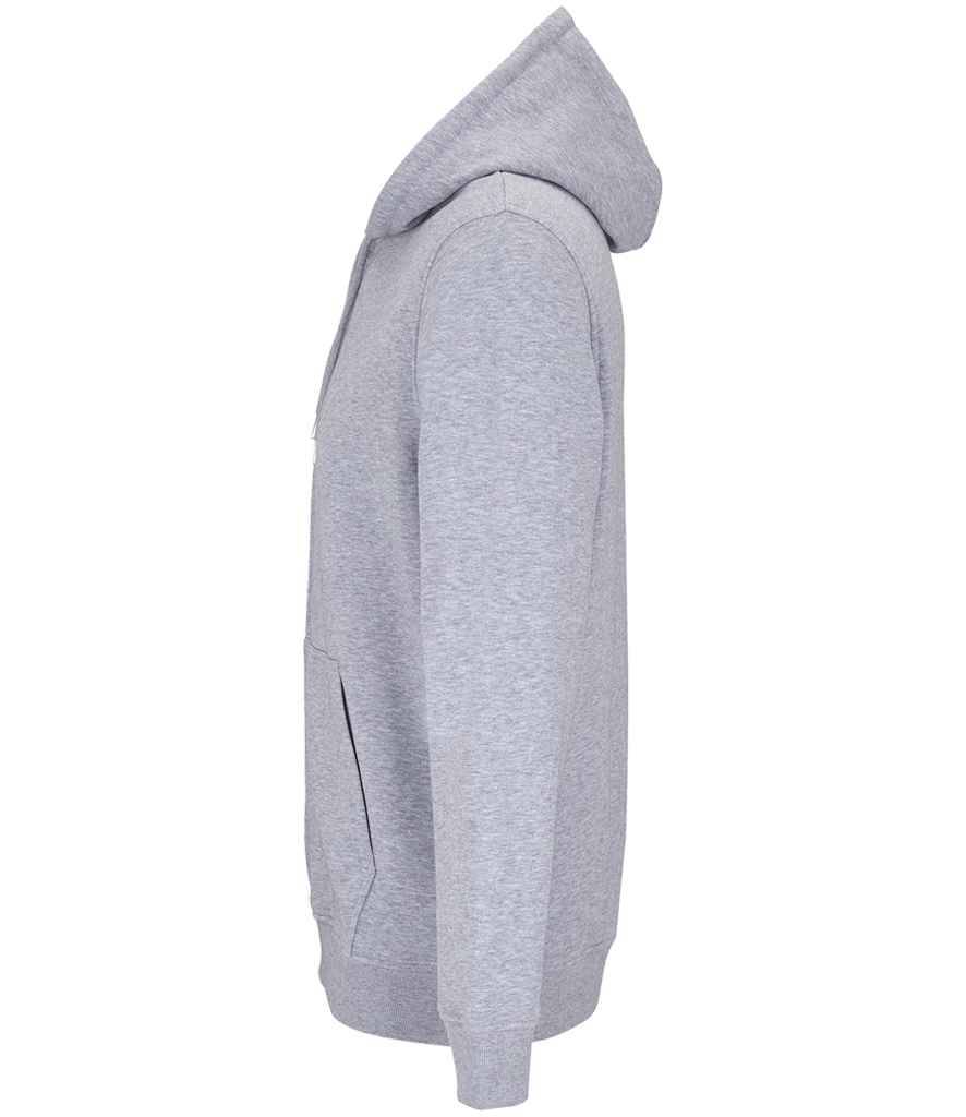 SOL'S Unisex Calipso Eco-Friendly Full Zip Hoodie | Grey Marl