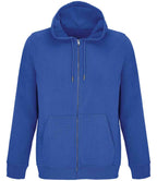 SOL'S Unisex Calipso Eco-Friendly Full Zip Hoodie | Royal Blue