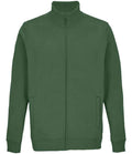 SOL'S Unisex Cooper Full Zip Sweat Jacket | Bottle Green