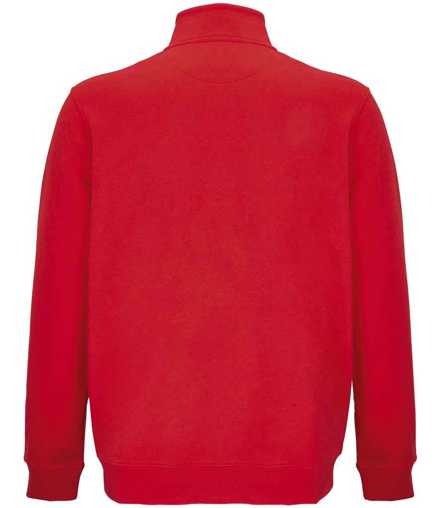 SOL'S Unisex Cooper Full Zip Sweat Jacket | Bright Red