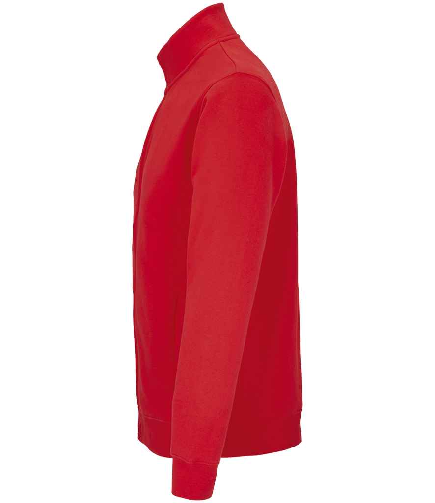 SOL'S Unisex Cooper Full Zip Sweat Jacket | Bright Red