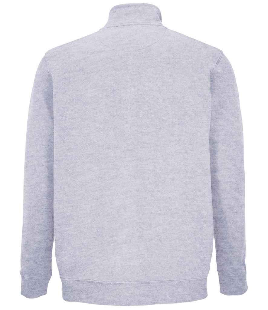 SOL'S Unisex Cooper Full Zip Sweat Jacket | Grey Marl