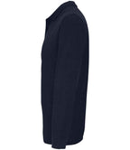 SOL'S Unisex Planet Long Sleeve Piqué Polo Shirt | French Navy