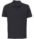 SOL'S Unisex Pegase Piqué Polo Shirt | Black
