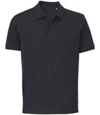 SOL'S Unisex Pegase Piqué Polo Shirt | Black