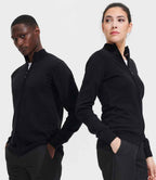 SOL'S Gordon Full Zip Cotton Acrylic Cardigan | Black
