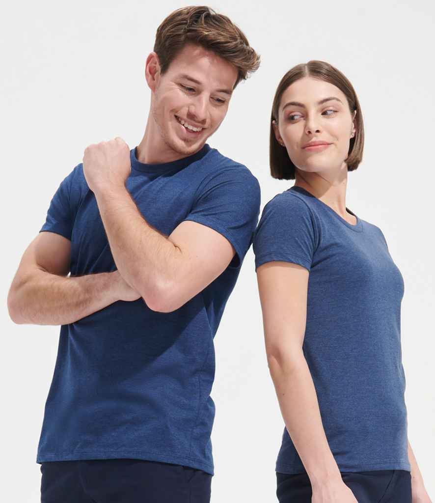SOL'S Regent Fit T-Shirt | Heather Denim