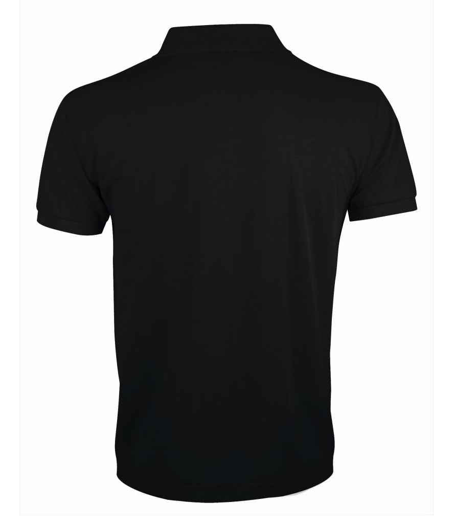 SOL'S Prime Poly/Cotton Piqué Polo Shirt | Black