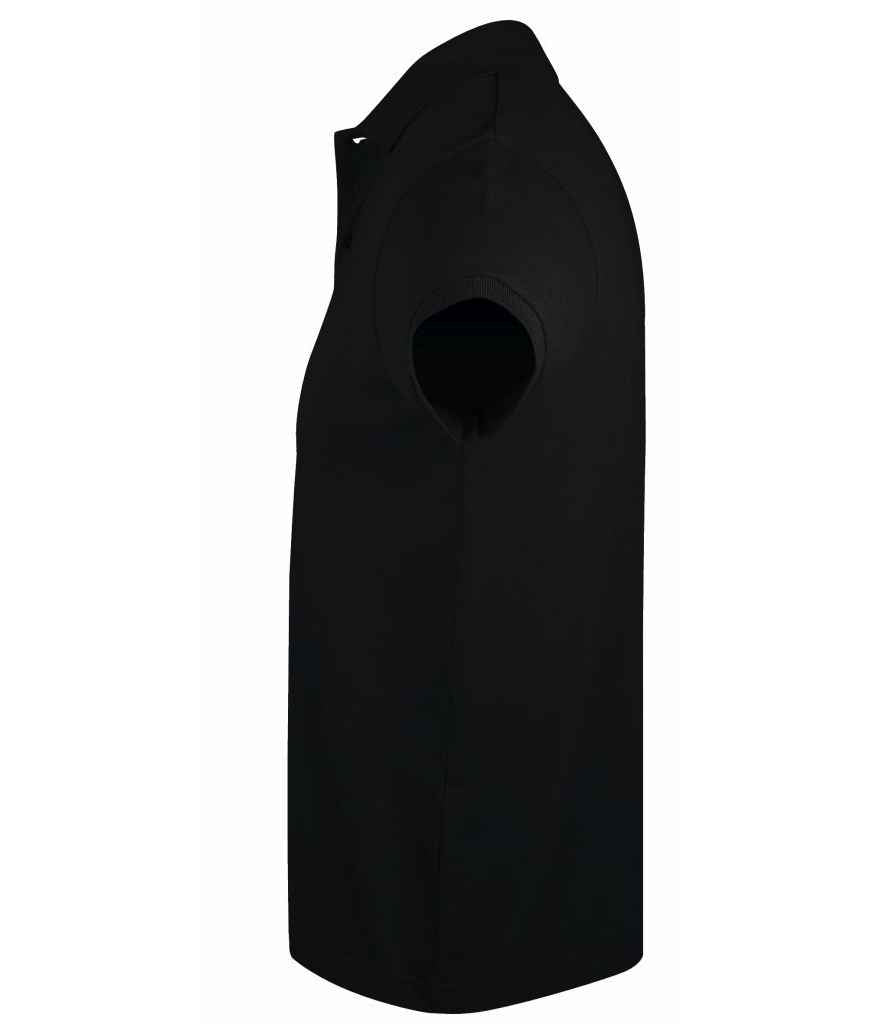 SOL'S Prime Poly/Cotton Piqué Polo Shirt | Black