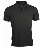 SOL'S Prime Poly/Cotton Piqué Polo Shirt | Dark Grey