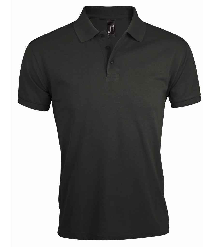 SOL'S Prime Poly/Cotton Piqué Polo Shirt | Dark Grey