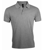 SOL'S Prime Poly/Cotton Piqué Polo Shirt | Grey Marl