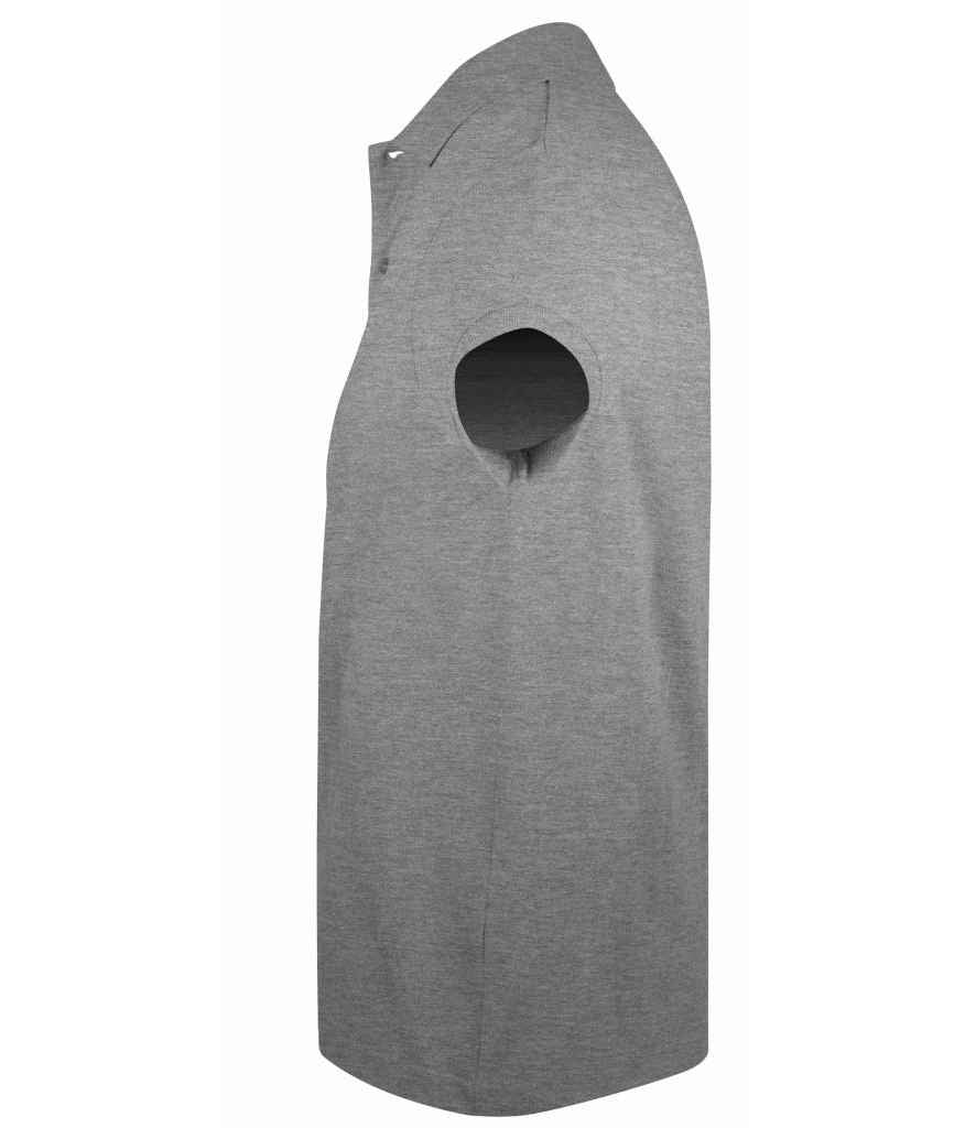 SOL'S Prime Poly/Cotton Piqué Polo Shirt | Grey Marl