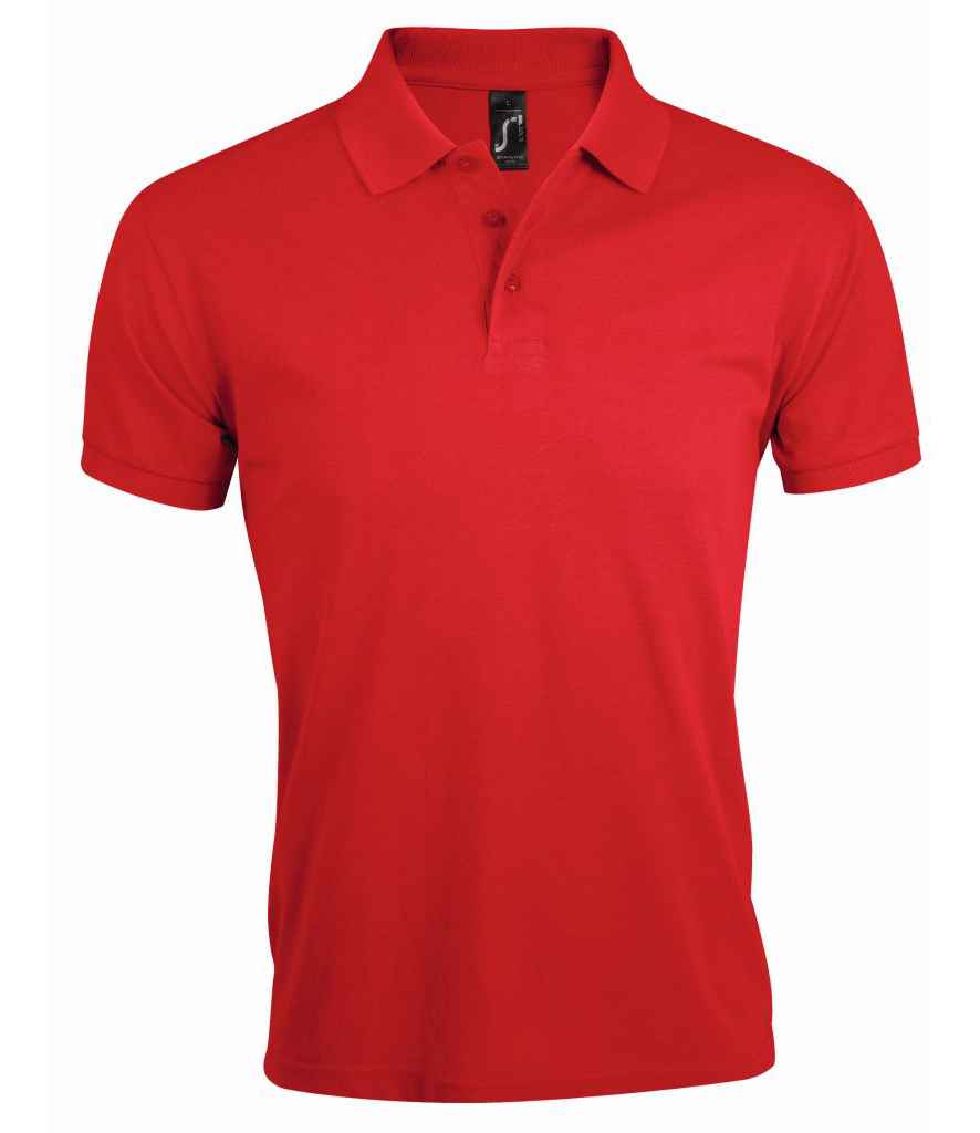 SOL'S Prime Poly/Cotton Piqué Polo Shirt | Red