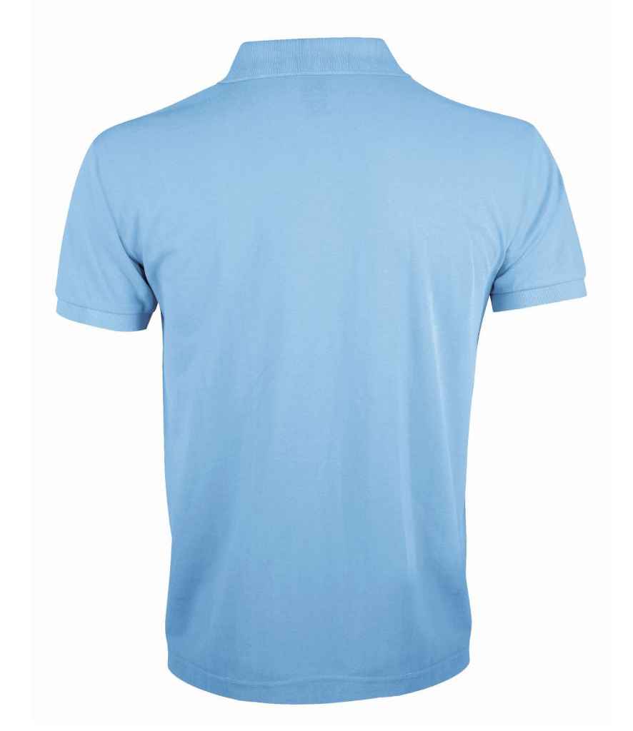 SOL'S Prime Poly/Cotton Piqué Polo Shirt | Sky Blue