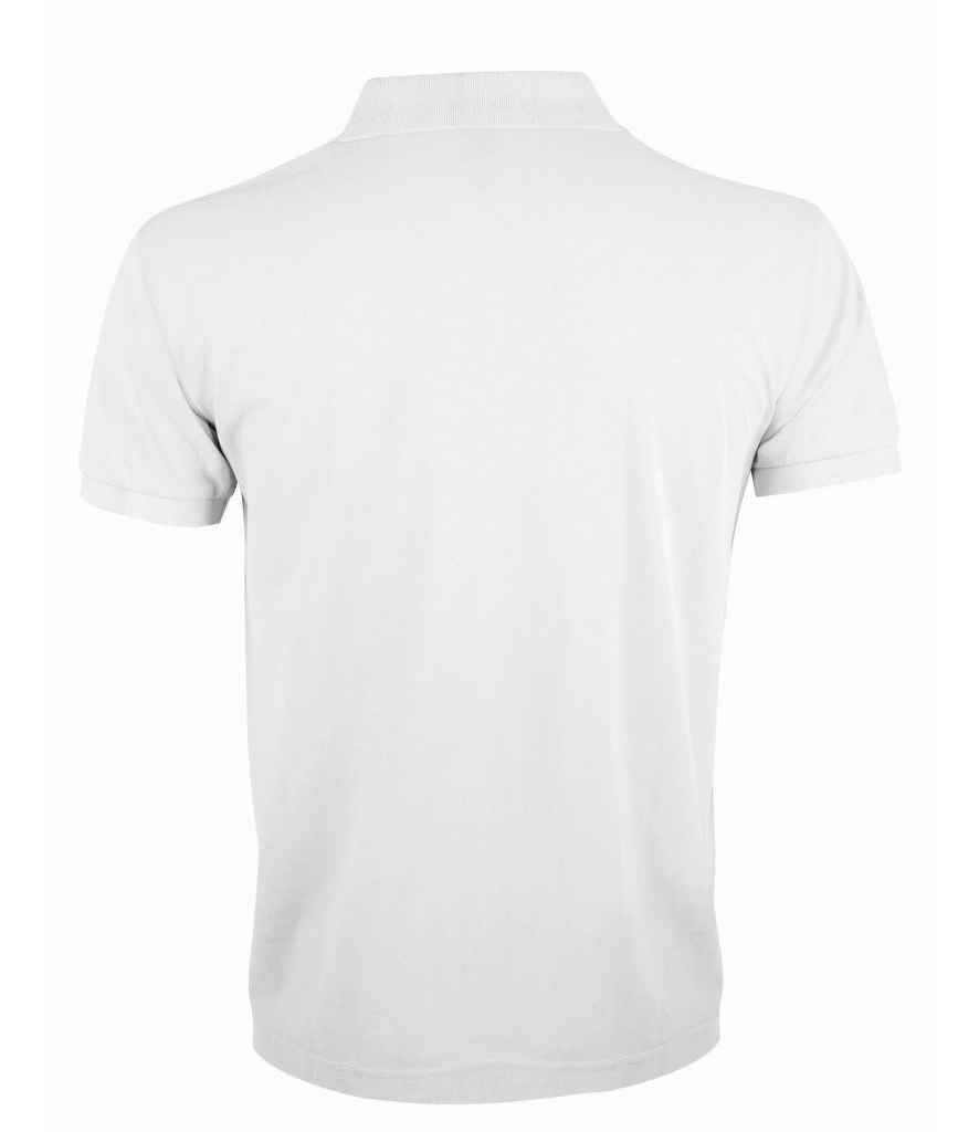 SOL'S Prime Poly/Cotton Piqué Polo Shirt | White