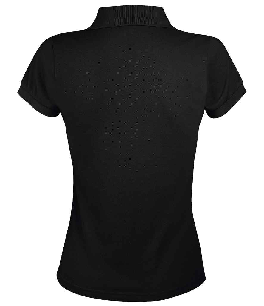 SOL'S Ladies Prime Poly/Cotton Piqué Polo Shirt | Black