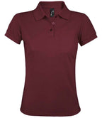 SOL'S Ladies Prime Poly/Cotton Piqué Polo Shirt | Burgundy