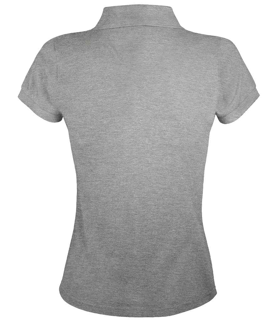 SOL'S Ladies Prime Poly/Cotton Piqué Polo Shirt | Grey Marl