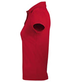 SOL'S Ladies Prime Poly/Cotton Piqué Polo Shirt | Red