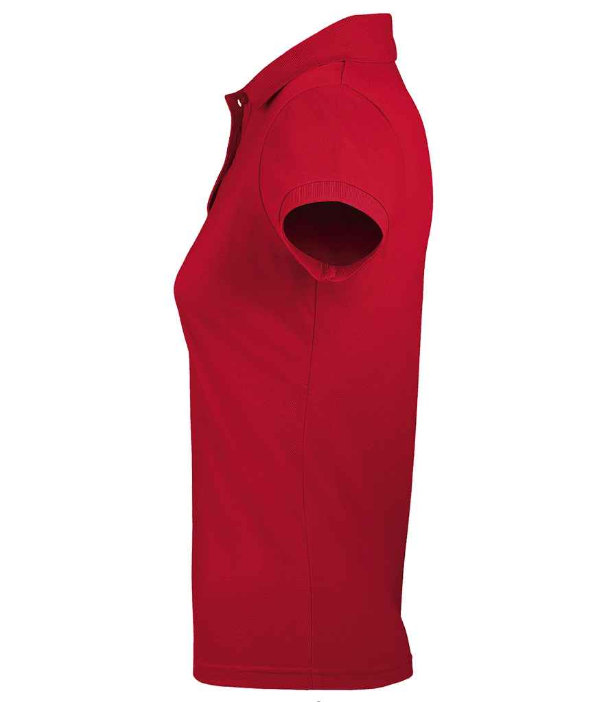 SOL'S Ladies Prime Poly/Cotton Piqué Polo Shirt | Red
