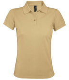 SOL'S Ladies Prime Poly/Cotton Piqué Polo Shirt | Sand